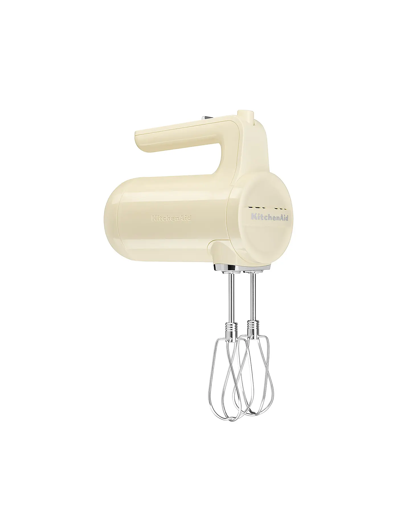 KITCHENAID | Kabelloser Handmixer 5KHMB732EER Empire Rot | creme